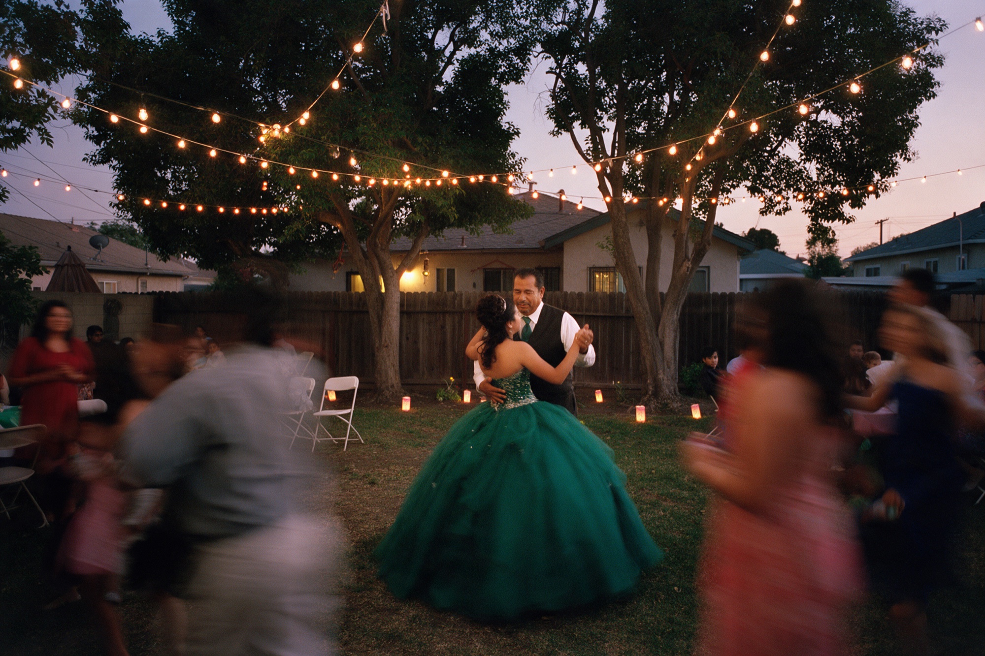 Father Daughter Dance, Backyard