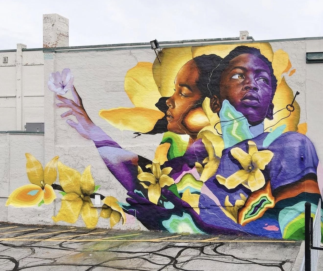 Progress shot — faces first, always.