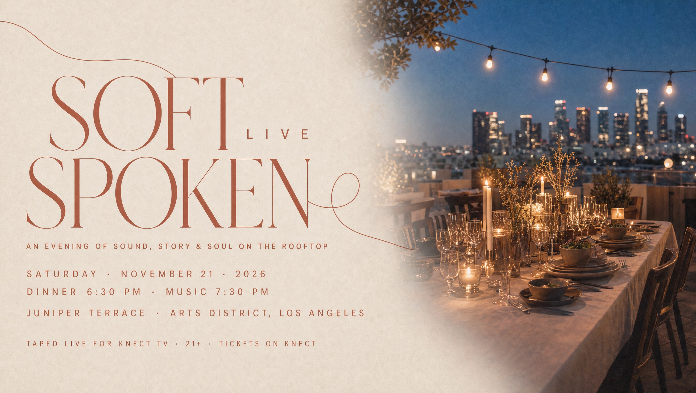Soft Spoken Live: On the Rooftop, photo 2